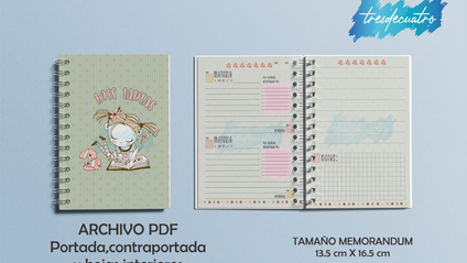 Product image for Archivo Digital para Libreta: Mis Tareas PDF