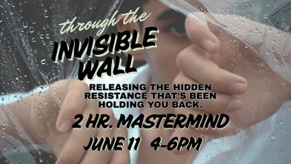 Product image for Through the Invisible Wall: Releasing the Hidden Resistance that is Holding Your Back