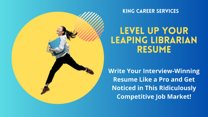 Product image for Level Up Your Leaping Librarian Resume: Write Your Interview-Winning Resume Like a Pro and Get Noticed in This Ridiculously Competitive Job Market!