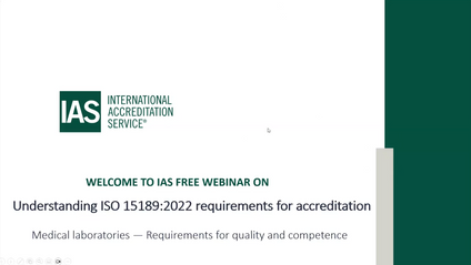 Product image for ISO 15189 - 2022 Version Free Webinar