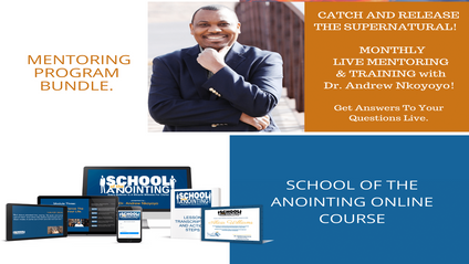 Product image for School of The Anointing Course Plus Live Mentoring Bundle