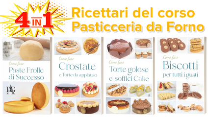 Product image for Collana 4 Libri del corso PASTICCERIA da FORNO 📚🥧