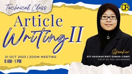 Product image for TECHNICAL CLASS: ARTICLE WRITING II 