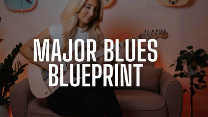 Product image for Major Blues Scale Blueprint