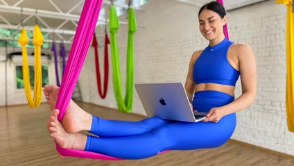 Product image for Aerial Yoga Level 1, Level 2 and Yin Courses Bundle with 25% OFF