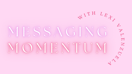 Product image for Messaging Momentum
