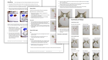 Product image for Tabby Cat in Watercolor: Step by Step Ebook