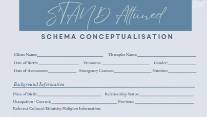 Product image for *COMING SOON* STAND Attuned: Conceptualisation & Treatment Planning Document