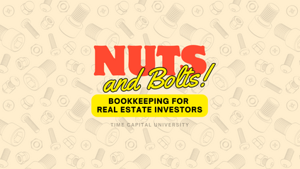 Product image for Nuts & Bolts: Bookkeeping for Real Estate Investors 