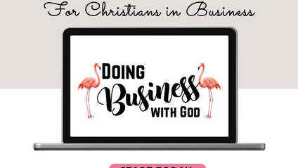 Product image for Doing Business with God Personal Study Course 2023