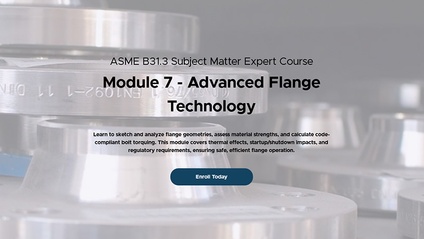 Product image for Module 7 - Advanced Flange Technology