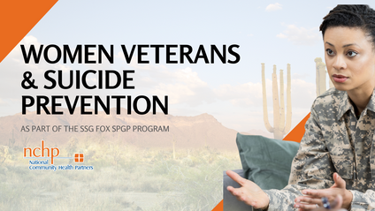 Product image for Women Veterans & Suicide Prevention