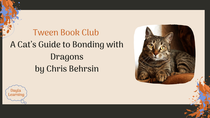 Product image for November 2025 Tween Book Club: A Cat's Guide to Bonding with Dragons