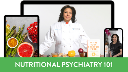 Product image for Nutritional Psychiatry 101 - Gut Health, Inflammation and the Mood Food Relationship