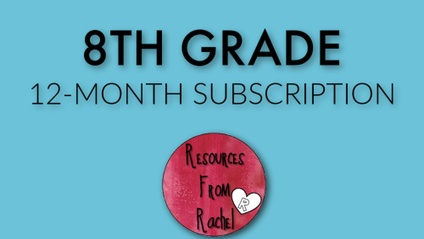 Product image for 8th Grade Subscription