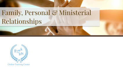 Product image for Module 4: Personal and Ministerial Relationships