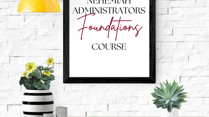 Product image for Nehemiah Administrators: Foundations Course