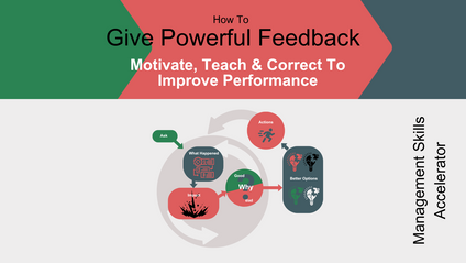Product image for How To Give Powerful Feedback
