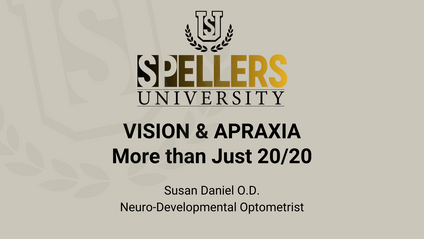 Product image for Vision & Apraxia: More Than Just 20/20