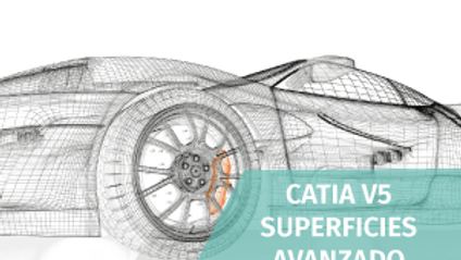 Product image for Diseño de Superficies Avanzado con Catia V5 (110h)