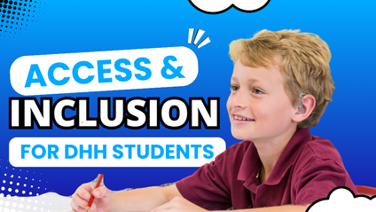 Product image for Access and Inclusion for Deaf and Hard of Hearing Students: Strategies for Success