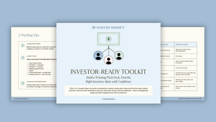 Product image for Investor-Ready Toolkit