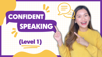 Product image for Confident Speaking (LEVEL 1)