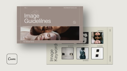 Product image for SIGNATURE | Image Guidelines Template