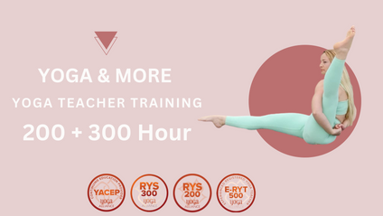 Product image for ONLINE 200 + 300 HR YOGA TEACHER TRAINING BUNDLE