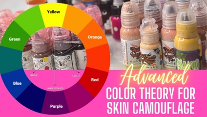 Product image for ONLINE Advanced Color Theory Course For Camouflage Tattoo EXPERIENCED ARTISTS ONLY - No Kit