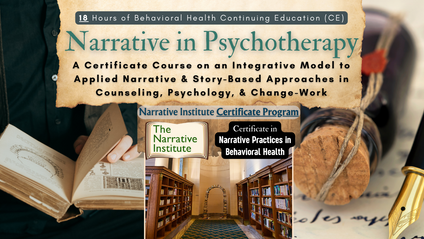Product image for Narrative in Psychotherapy (18 CE Hours)