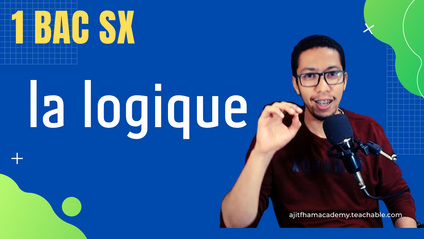 Product image for 1 bac sciences x cours 1 : la logique  المنطق 