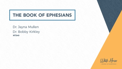 Product image for NT240 - The Book of Ephesians