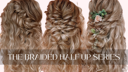 Product image for The Braided Half Up Series