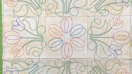 Product image for Flower Border - 8" BOM Club - May 2025