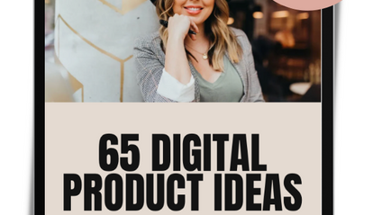 Product image for 65 Digital Product Ideas 