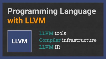 Product image for Programming Language with LLVM
