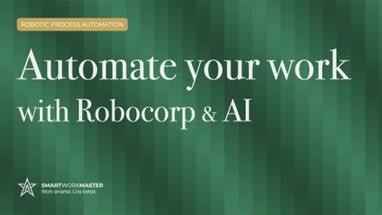 Product image for Automate your work with Robocorp and AI