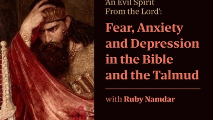 Product image for 'An Evil Spirit From the Lord': Fear, Anxiety and Depression in the Bible and the Talmud