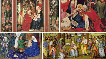 Product image for Adoration of the Magi Fine Art Pages