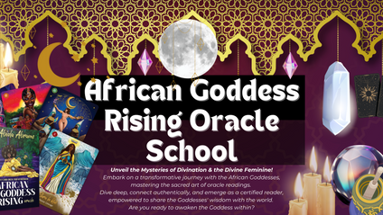 Product image for African Goddess Rising Oracle School Learning Portal