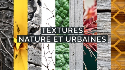 Product image for Collection de textures NATURE ET URBAINES