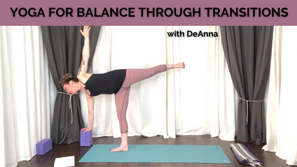 Product image for Yoga for Balance Through Transitions