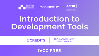 Product image for M1 | Introduction to Development Tools