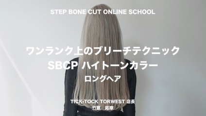 Product image for ワンランク上のブリーチテクニック！SBCPハイトーンカラー　ロングヘア
