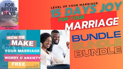 Product image for BUNDLE | Unlocking Bliss: 15 Days of Joy For Marriage and FOR BETTER DAYS