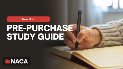 Product image for NACA Pre-Purchase Workbook 