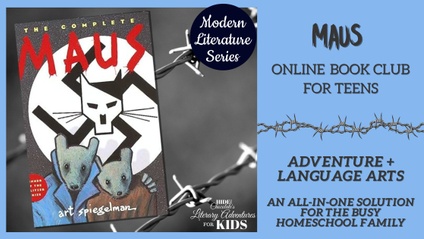 Product image for The Complete Maus Online Book Club for Teens ~ Modern Literature Series
