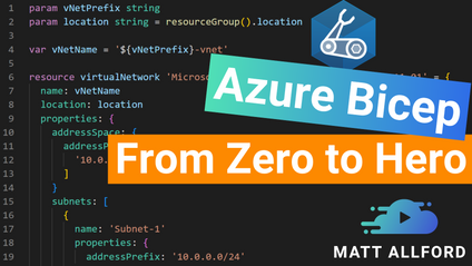 Product image for Azure Bicep: From Zero to Hero
