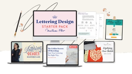 Product image for Lettering Design Starter Pack